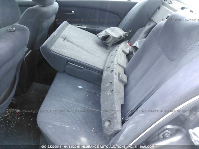 1N4AL11D35N453774 - 2005 NISSAN ALTIMA S/SL GRAY photo 8