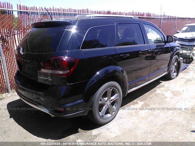 3C4PDCGG6GT132667 - 2016 DODGE JOURNEY CROSSROAD BLACK photo 4