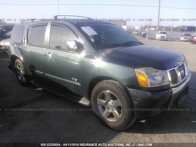 5N1AA08A55N707244 - 2005 NISSAN ARMADA SE/LE Light Blue photo 1