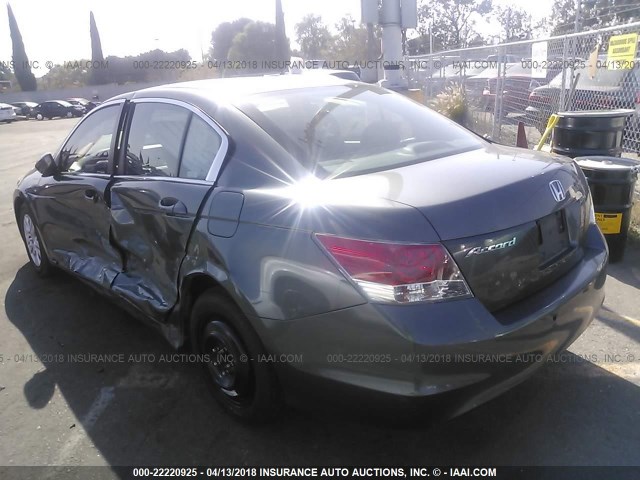 1HGCP26438A122650 - 2008 HONDA ACCORD LXP GRAY photo 3