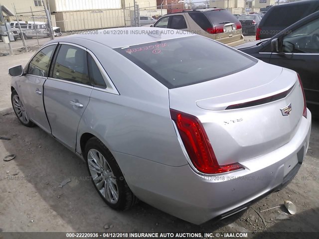 2G61M5S36J9142523 - 2018 CADILLAC XTS LUXURY SILVER photo 3