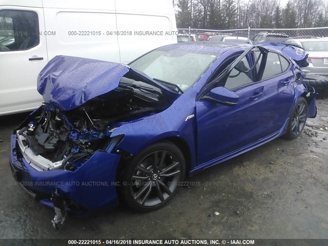 19UUB3F61JA004810 - 2018 ACURA TLX TECH+A/TCH+AR BLUE photo 6