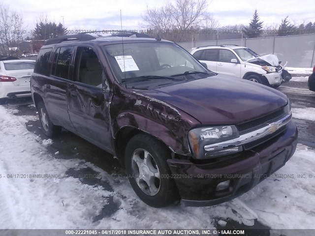 1GNET16M566120824 - 2006 CHEVROLET TRAILBLAZER EXT LS/EXT LT MAROON photo 1