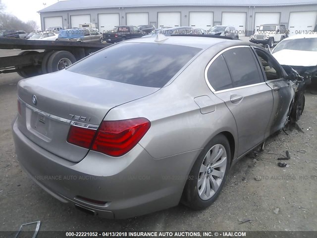 WBAKA83599CY35051 - 2009 BMW 750 I SILVER photo 4