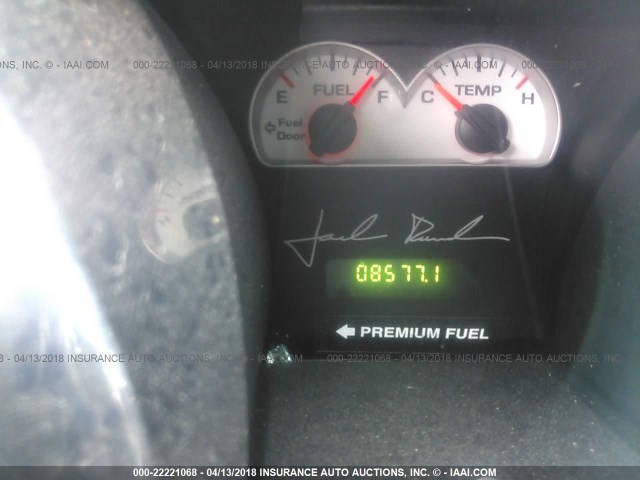 1ZVHT82HX85114403 - 2008 FORD MUSTANG GT წითელი ფოტო 7