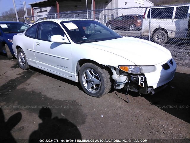 1G2WP12K51F139439 - 2001 PONTIAC GRAND PRIX GT WHITE photo 1