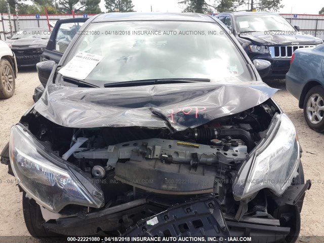 3N1CE2CP6HL353587 - 2017 NISSAN VERSA NOTE S/S PLUS/SV/SL/SR BLACK photo 6