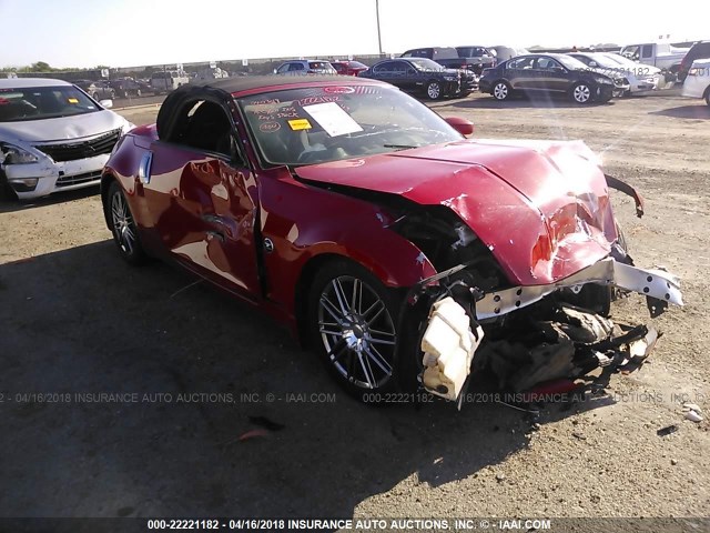 JN1AZ36A74T002668 - 2004 NISSAN 350Z ROADSTER RED photo 1