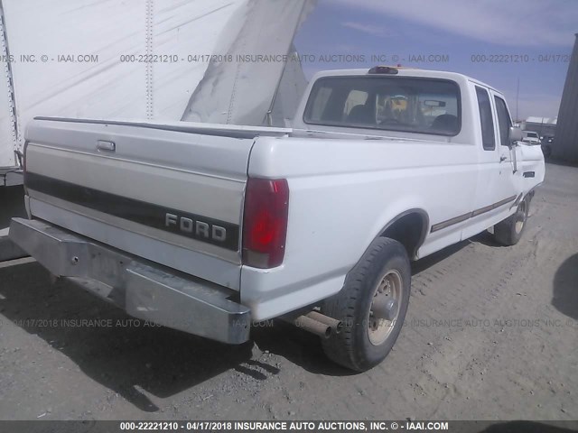 1FTHX25G5TEA72593 - 1996 FORD F250 WHITE photo 4