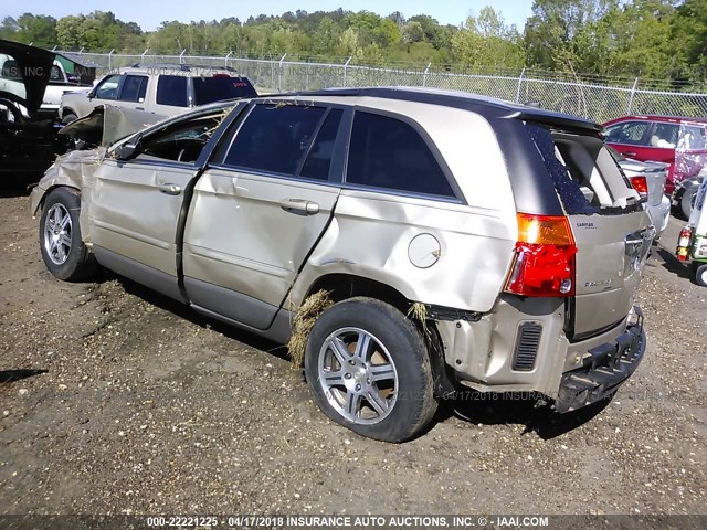 2A8GM68X97R140502 - 2007 CHRYSLER PACIFICA TOURING BROWN photo 3