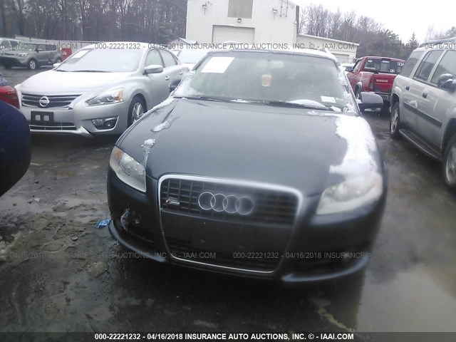 WAUKF78EX8A168523 - 2008 AUDI A4 2.0T AVANT QUATTRO GRAY photo 6