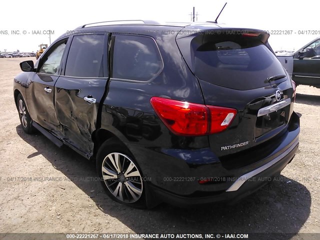 5N1DR2MNXHC657449 - 2017 NISSAN PATHFINDER S/SV/SL/PLATINUM 黑色 照片 3