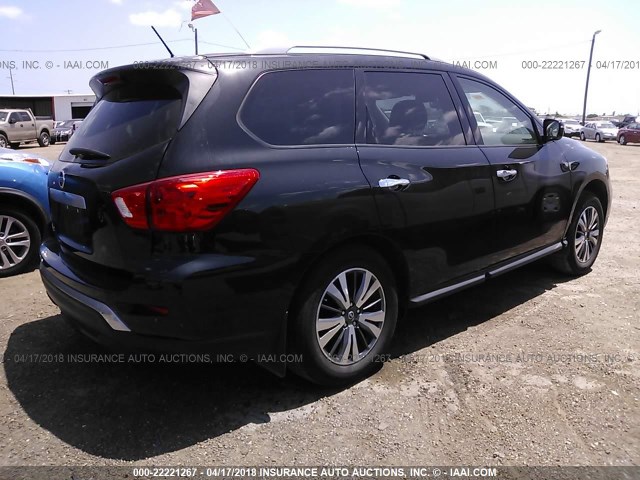 5N1DR2MNXHC657449 - 2017 NISSAN PATHFINDER S/SV/SL/PLATINUM 黑色 照片 4