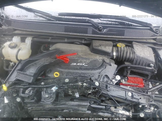 2C4RC1BG4HR553539 - 2017 CHRYSLER PACIFICA TOURING L Boz foto 10