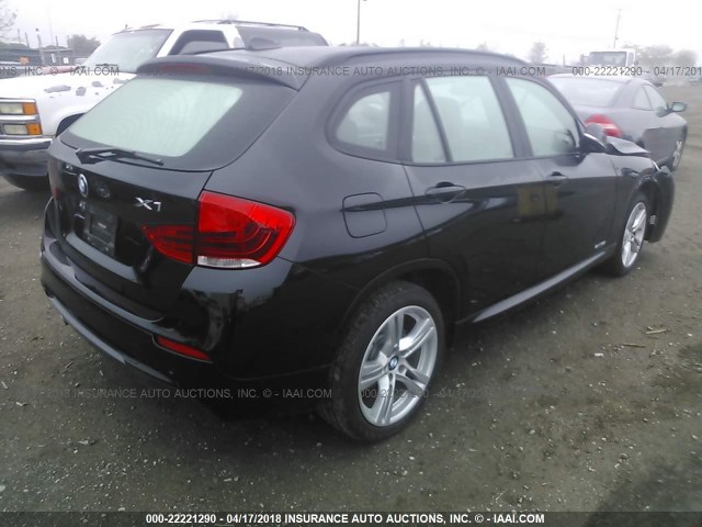 WBAVM1C53FV318548 - 2015 BMW X1 SDRIVE28I BLACK photo 4