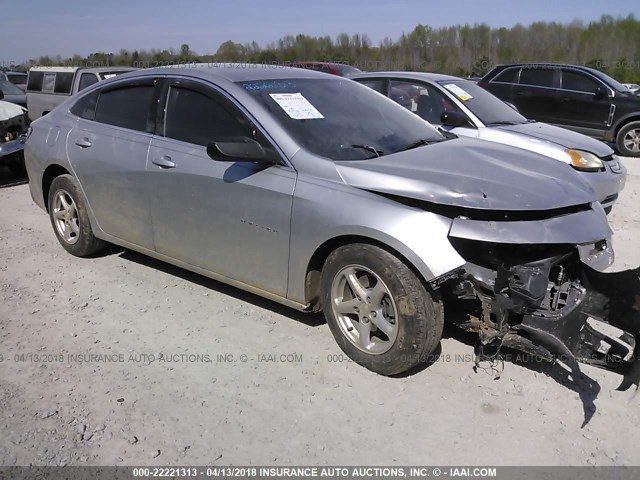 1G1ZB5ST5GF224337 - 2016 CHEVROLET MALIBU LS 银色 照片 1