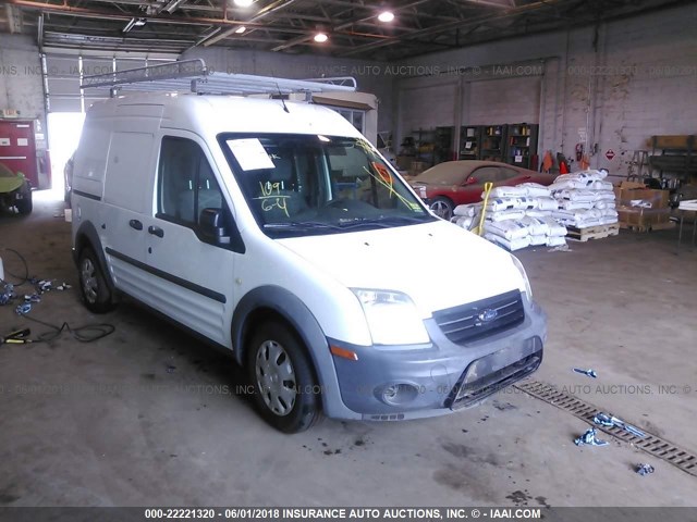 NM0LS7CN3BT068332 - 2011 FORD TRANSIT CONNECT XL WHITE photo 1