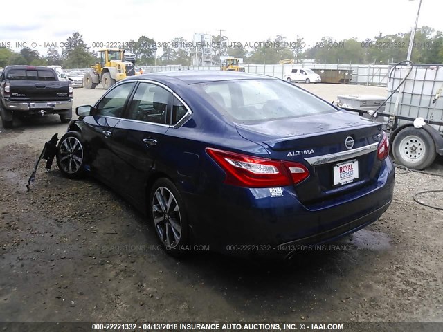 1N4AL3AP5GC294311 - 2016 NISSAN ALTIMA 2.5/S/SV/SL/SR BLUE photo 3