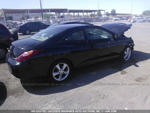 4T1CA38P65U052466 - 2005 TOYOTA CAMRY SOLARA SE/SLE შავი ფოტო 4