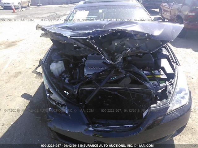 4T1CA38P65U052466 - 2005 TOYOTA CAMRY SOLARA SE/SLE შავი ფოტო 6