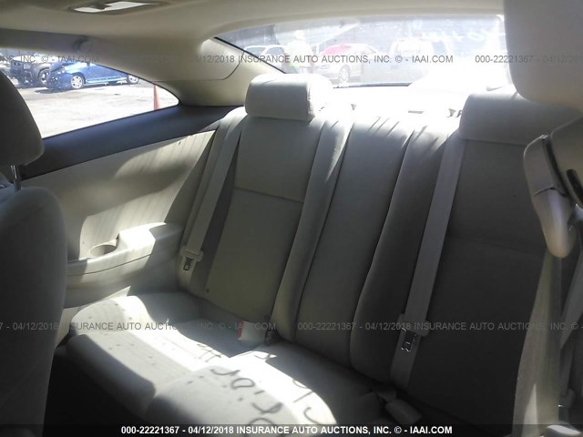 4T1CA38P65U052466 - 2005 TOYOTA CAMRY SOLARA SE/SLE შავი ფოტო 8