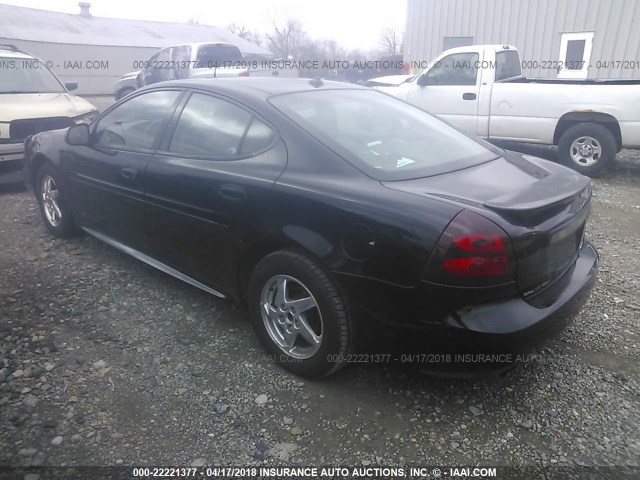 2G2WS522041358455 - 2004 PONTIAC GRAND PRIX GT2 შავი ფოტო 3