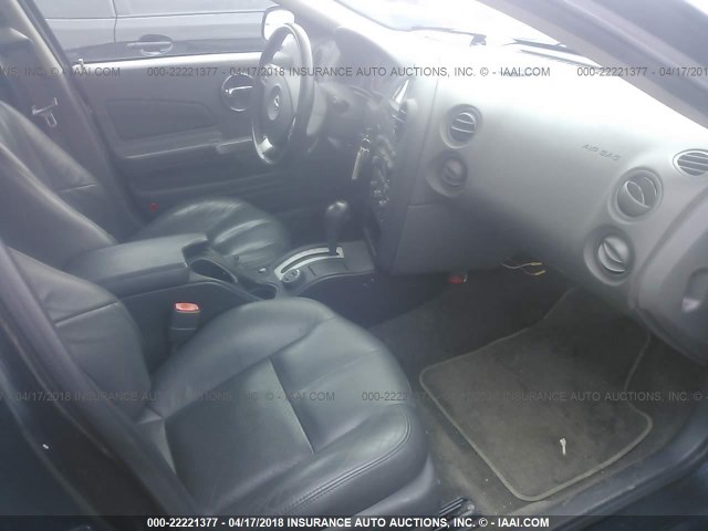 2G2WS522041358455 - 2004 PONTIAC GRAND PRIX GT2 შავი ფოტო 5