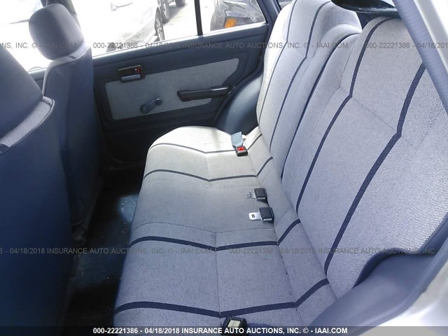 JG1MR6855GK807311 - 1986 CHEVROLET GEO SPRINT PLUS 银色 照片 8