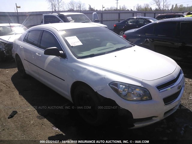 1G1ZA5E05CF388640 - 2012 CHEVROLET MALIBU LS 白色 照片 1