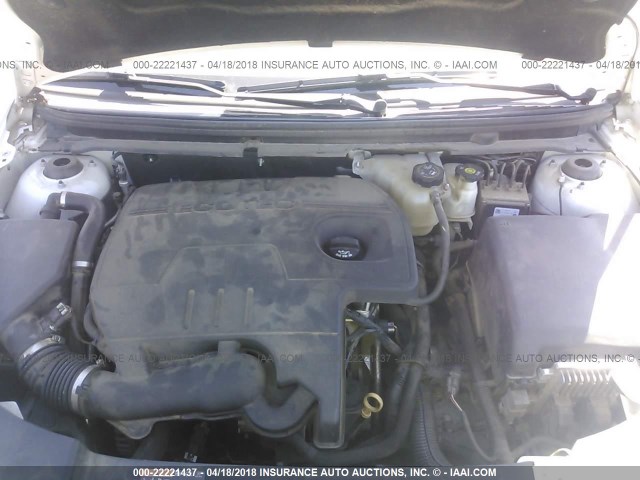 1G1ZA5E05CF388640 - 2012 CHEVROLET MALIBU LS 白色 照片 10