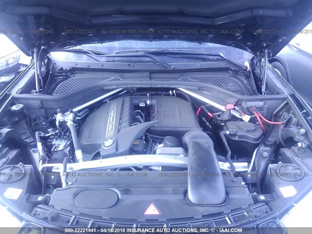 5UXKR2C54E0H32318 - 2014 BMW X5 SDRIVE35I BLACK photo 10
