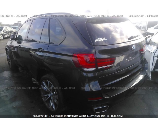 5UXKR2C54E0H32318 - 2014 BMW X5 SDRIVE35I BLACK photo 3