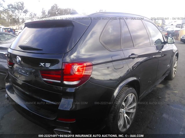 5UXKR2C54E0H32318 - 2014 BMW X5 SDRIVE35I BLACK photo 4