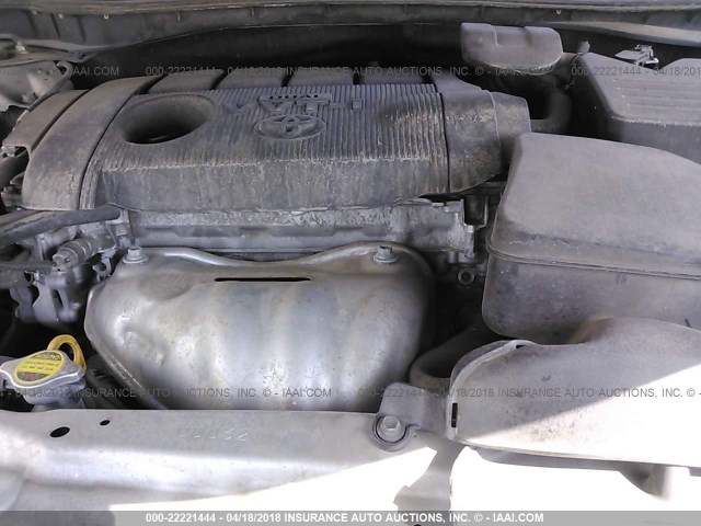 4T1BF3EK7AU087694 - 2010 TOYOTA CAMRY SE/LE/XLE 灰色 照片 10