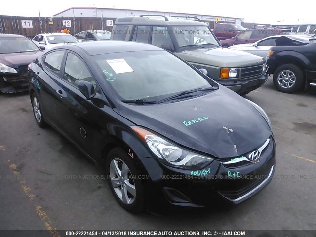 5NPDH4AE7BH005570 - 2011 HYUNDAI ELANTRA GLS/LIMITED GREEN photo 1