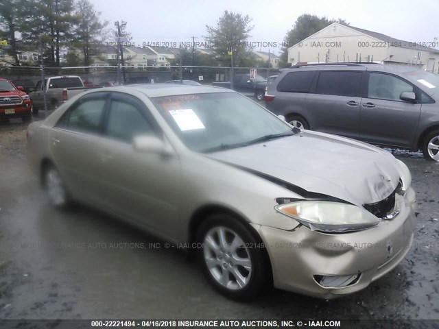 4T1BE30K55U406218 - 2005 TOYOTA CAMRY LE/XLE/SE ოქროსფერი ფოტო 1