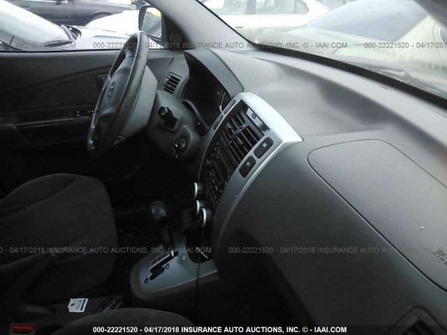 KM8JN12D96U340224 - 2006 HYUNDAI TUCSON GLS/LIMITED 勃艮第红 照片 5