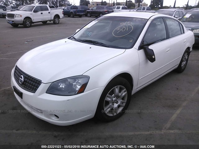 1N4AL11D95C285599 - 2005 NISSAN ALTIMA S/SL WHITE photo 2