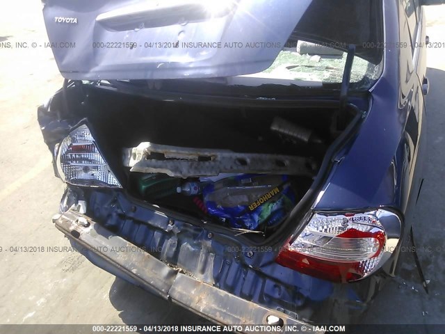 4T1BE32K72U533299 - 2002 TOYOTA CAMRY LE/XLE/SE ლურჯი ფოტო 6