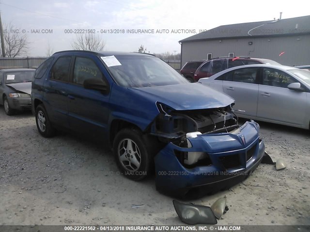 3G7DA03E13S504252 - 2003 PONTIAC AZTEK BLUE photo 1