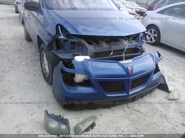 3G7DA03E13S504252 - 2003 PONTIAC AZTEK BLUE photo 6