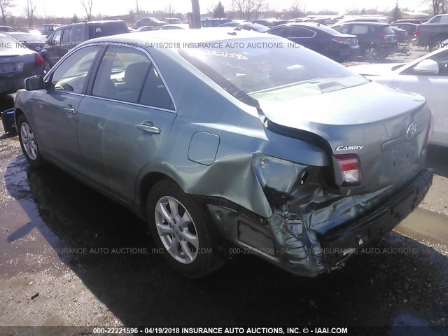 4T1BF3EK0BU700692 - 2011 TOYOTA CAMRY SE/LE/XLE 绿色 照片 3