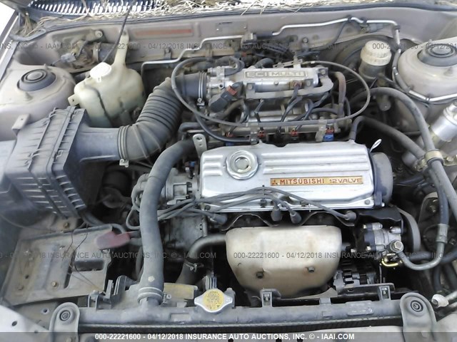 JA3EA26A3RU068604 - 1994 MITSUBISHI MIRAGE S BEIGE photo 10