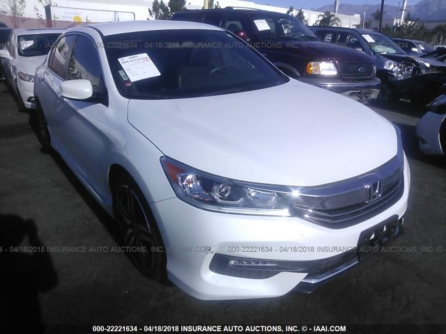 1HGCR2F53GA243017 - 2016 HONDA ACCORD SPORT 白色 照片 1