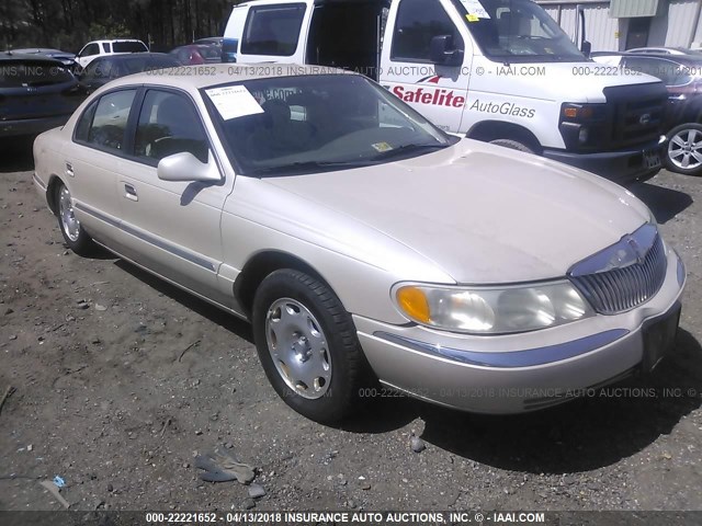 1LNHM97V91Y701793 - 2001 LINCOLN CONTINENTAL  CREAM photo 1