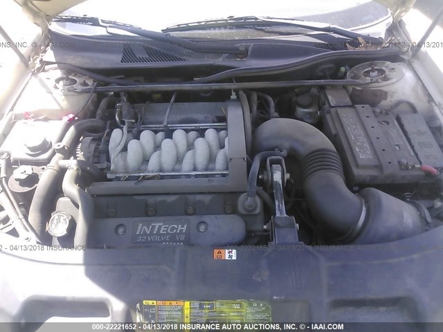 1LNHM97V91Y701793 - 2001 LINCOLN CONTINENTAL  奶油色 照片 10