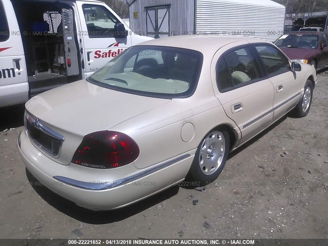 1LNHM97V91Y701793 - 2001 LINCOLN CONTINENTAL  奶油色 照片 4