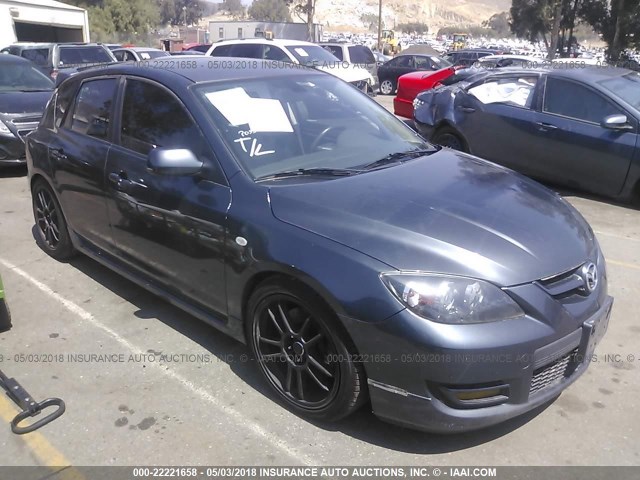 JM1BK34M491246915 - 2009 MAZDA SPEED 3 灰色 照片 1