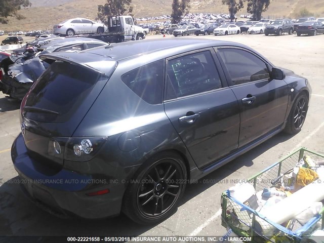 JM1BK34M491246915 - 2009 MAZDA SPEED 3 灰色 照片 4