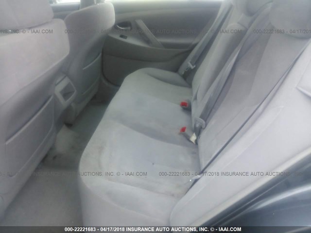 4T1BE46KX9U367855 - 2009 TOYOTA CAMRY SE/LE/XLE GRAY photo 8